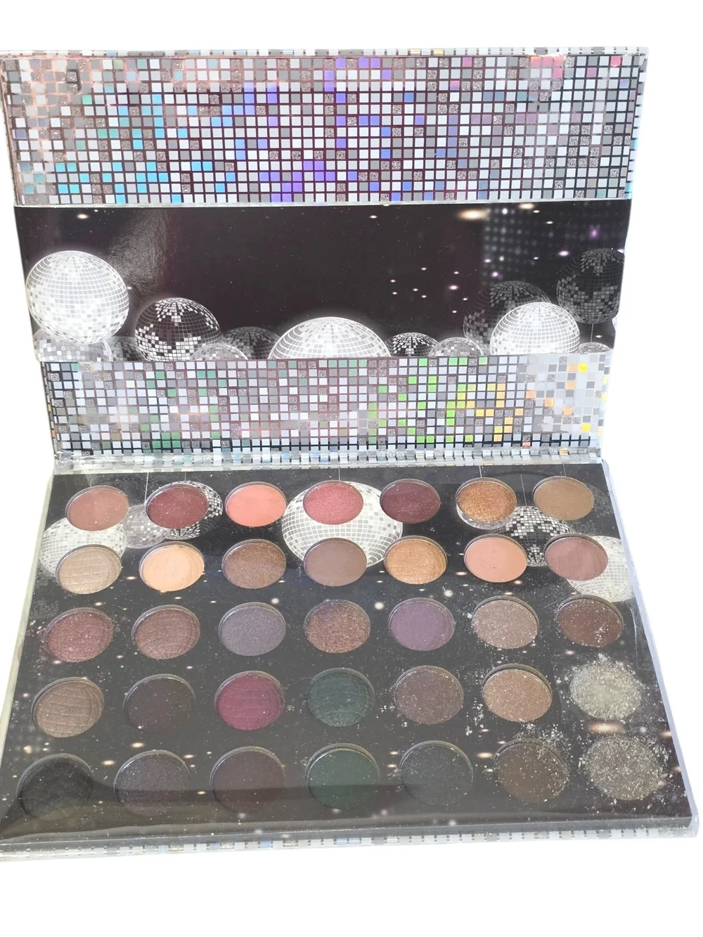 Nicole Miller New York Disco Eyeshadow Palette 35 Color Mattes & Shimmers